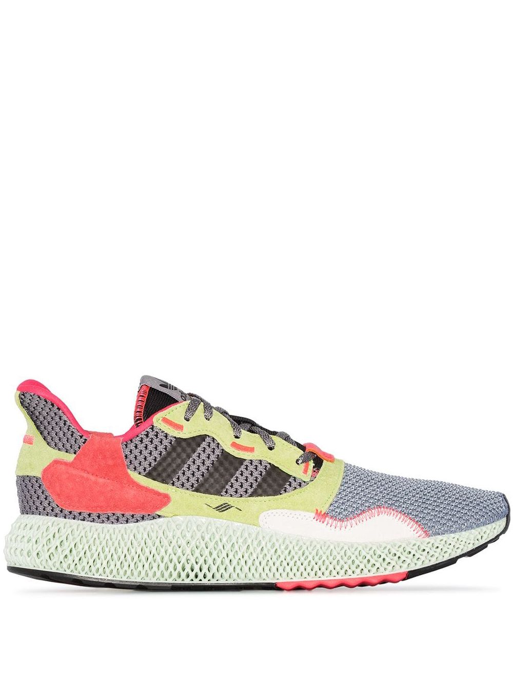 TB adidas ZX 4000 4D "Grey High Res Yellow" sneakers 