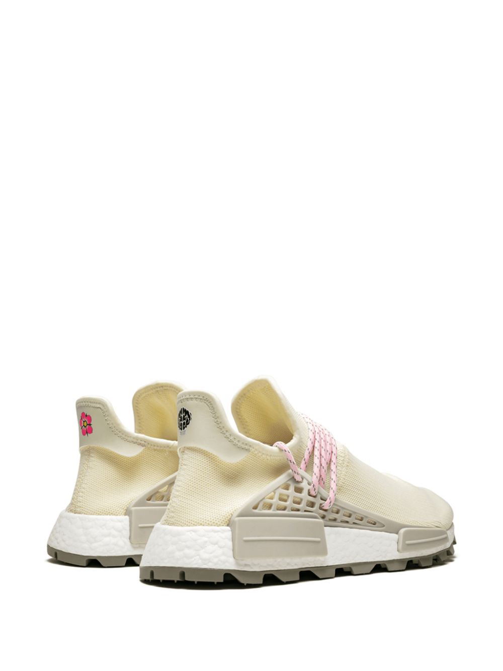 KICKWHO adidas x Pharrell Williams NMD Hu NERD 'Cream' sneakers 