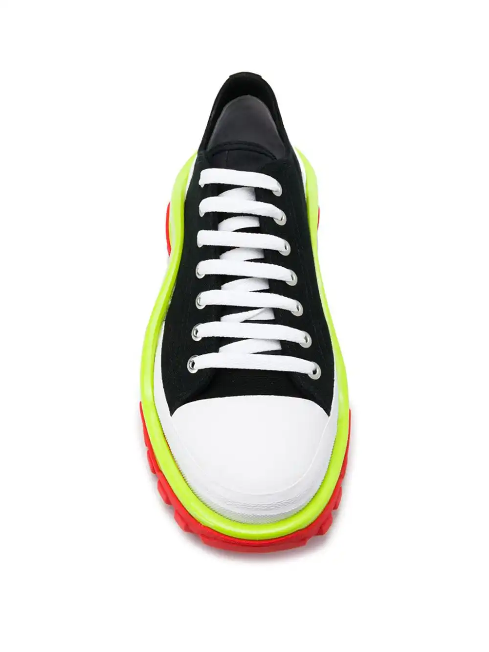 Affordable adidas by Raf Simons x Raf Simons Detroit Runner contrast sole low-top cotton  