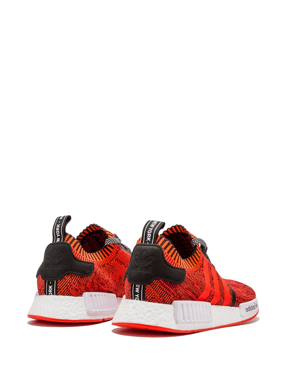 KICKWHO adidas NMD_R1 Primeknit NYC "Red Apple" sneakers 