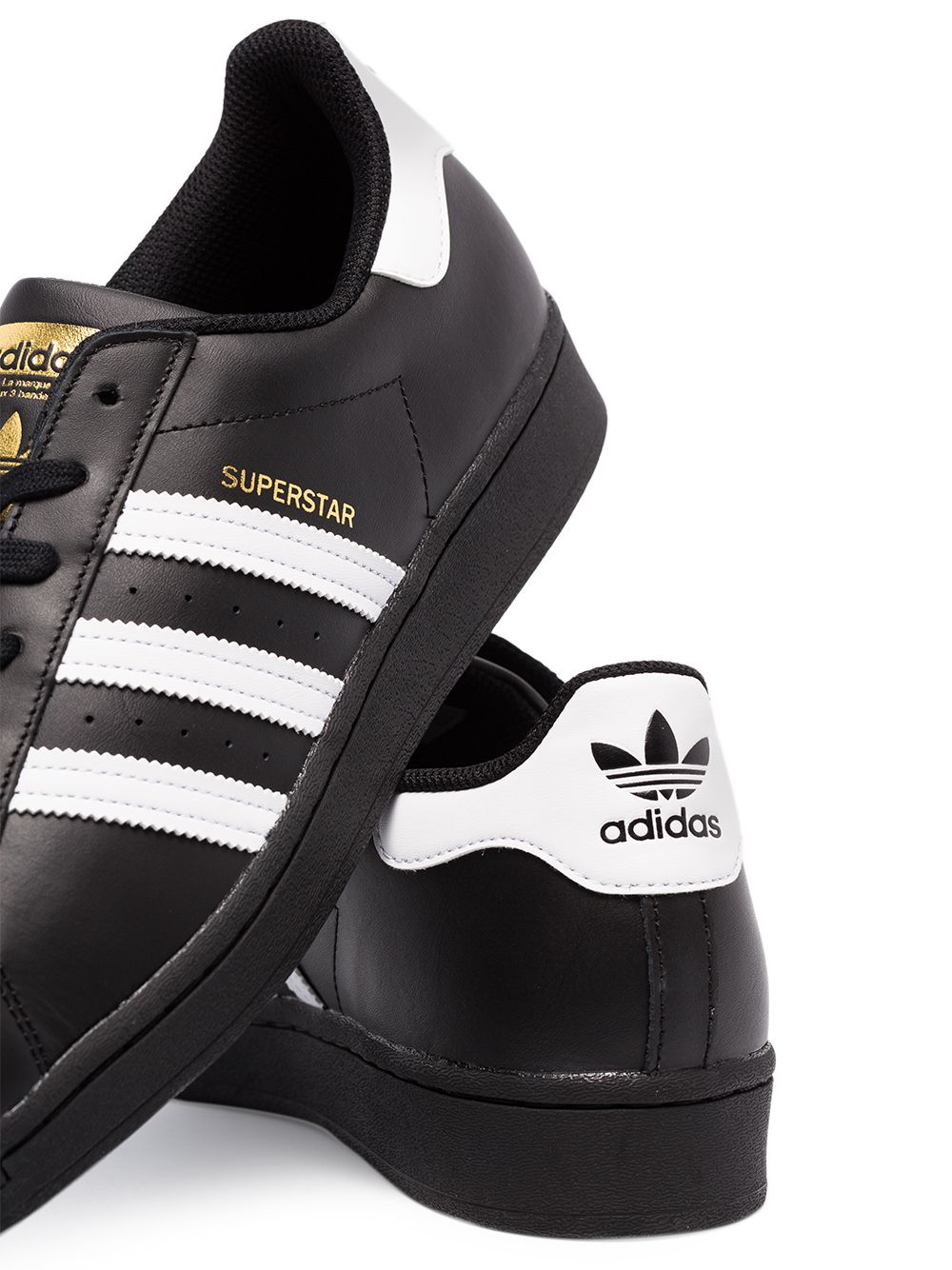 KICKWHO adidas Superstar "Black White" low-top sneakers 