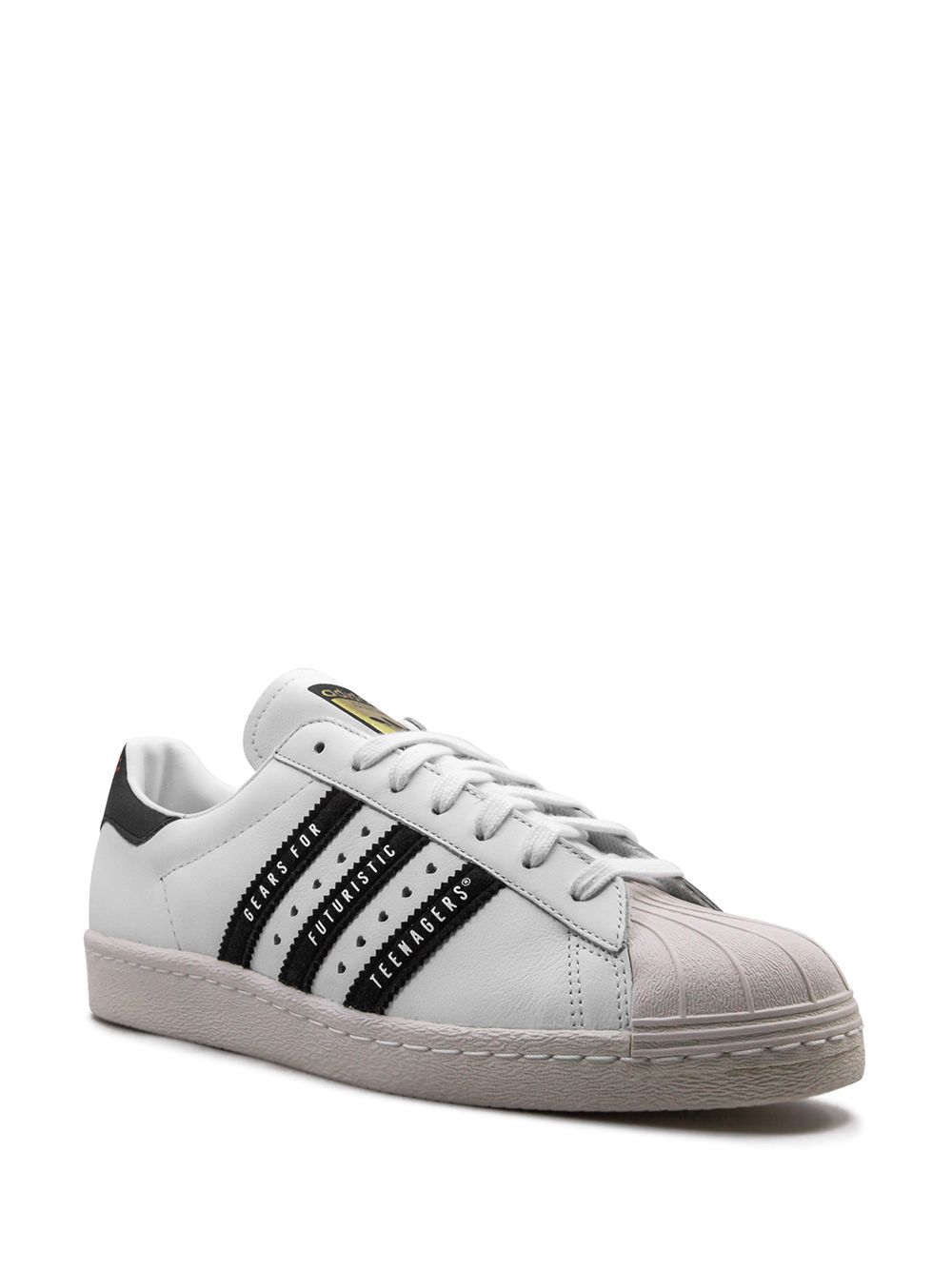 KICKWHO adidas Superstar 80s Human Made "White Black" sneakers 