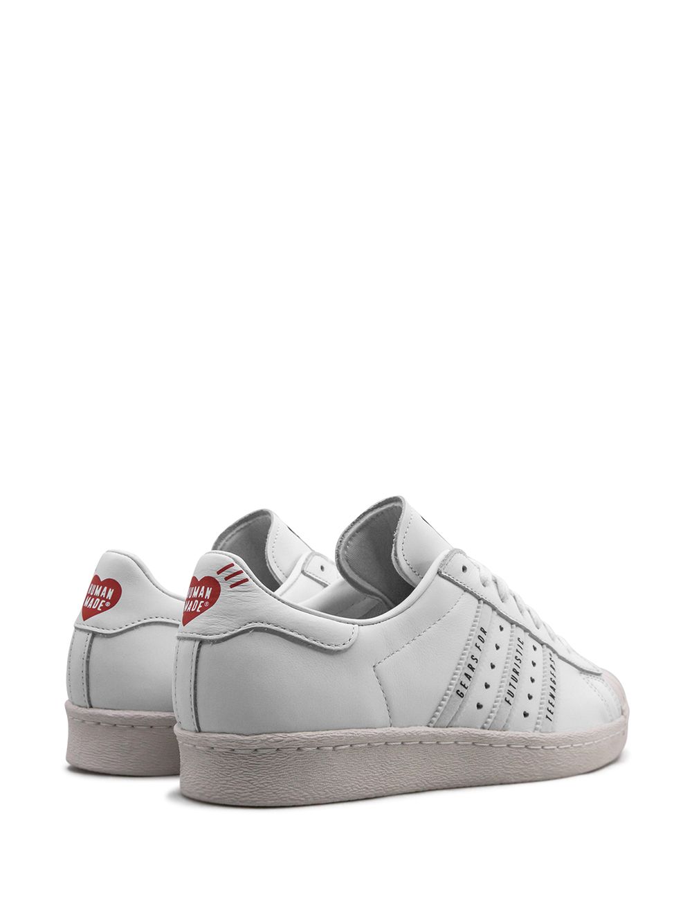 TB adidas Superstar 80s Human Made "White" sneakers 