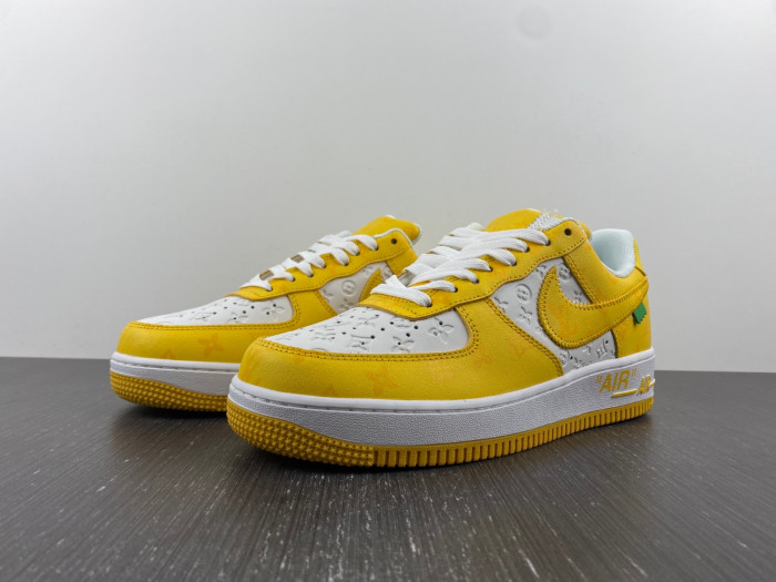 TB Louis Vuitton Nike Air Force 1 Low Yellow