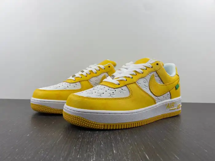 Bmlin Shoes Louis Vuitton Nike Air Force 1 Low Yellow