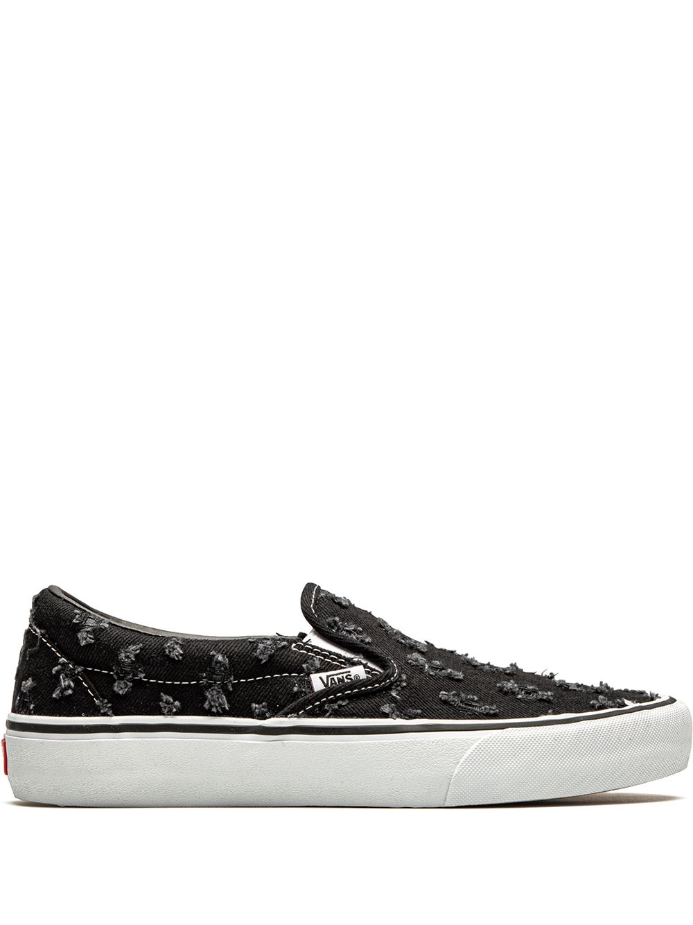 TB Vans x Supreme Slip-On Pro "Black Hole Punch Denim" sneakers 