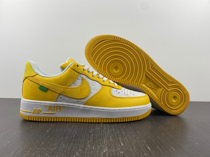 TB Louis Vuitton Nike Air Force 1 Low Yellow