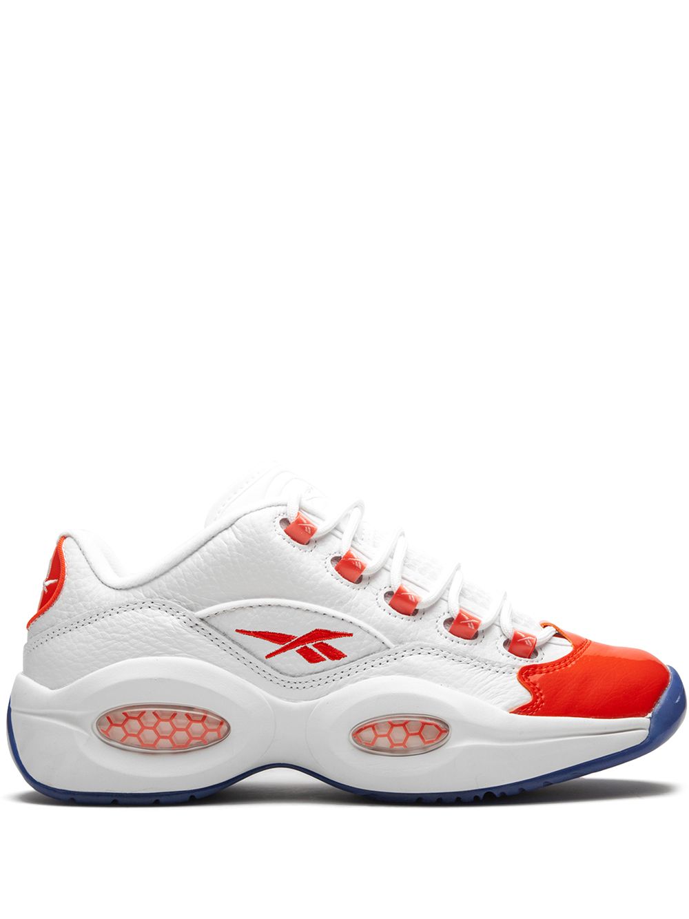 TB Reebok Question Low "Patent Vivid Orange" sneakers 