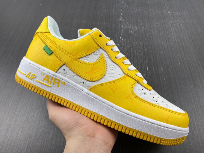 TB Louis Vuitton Nike Air Force 1 Low Yellow