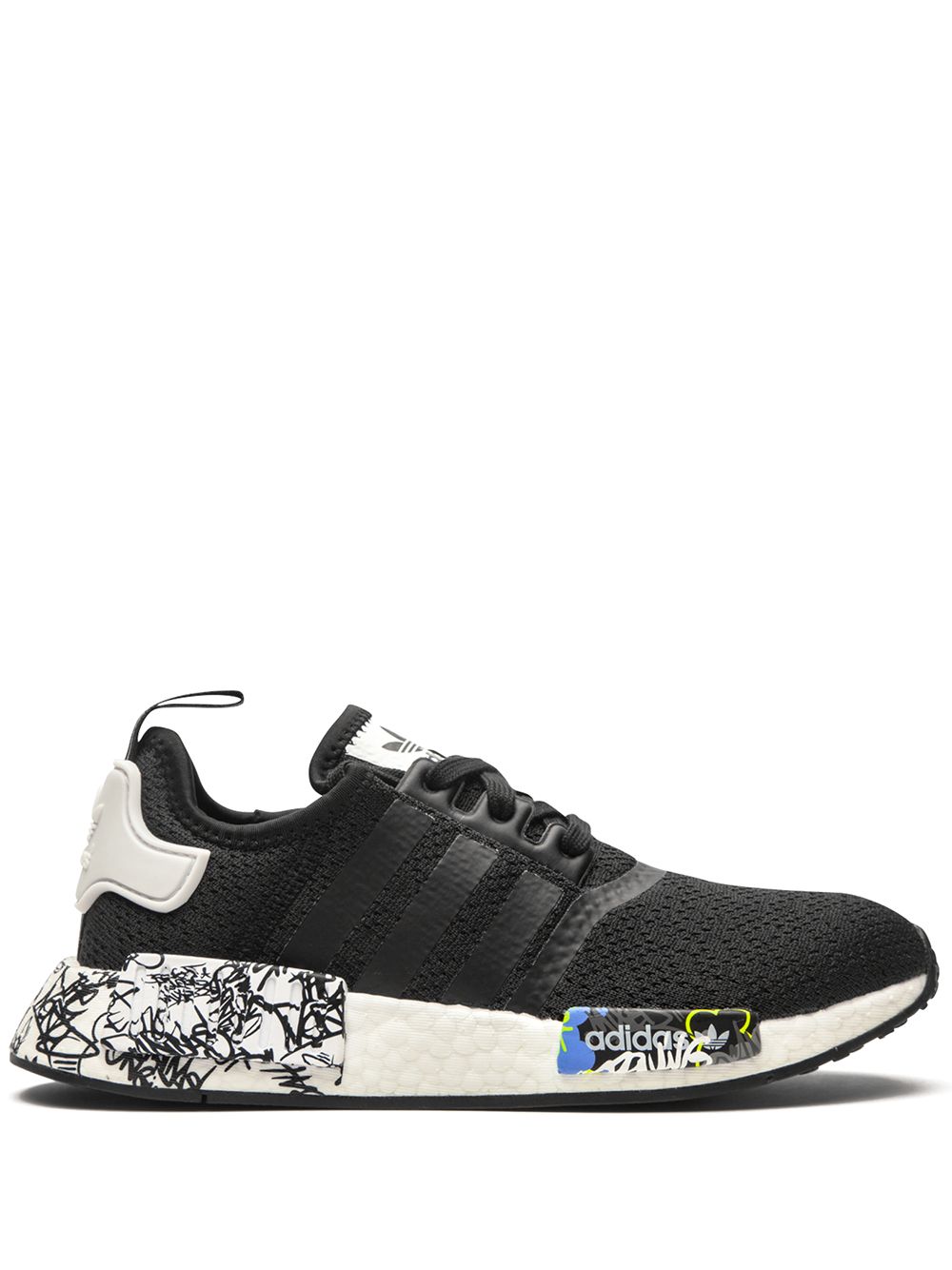 TB adidas NMD_R1 "Black Graffiti" sneakers 