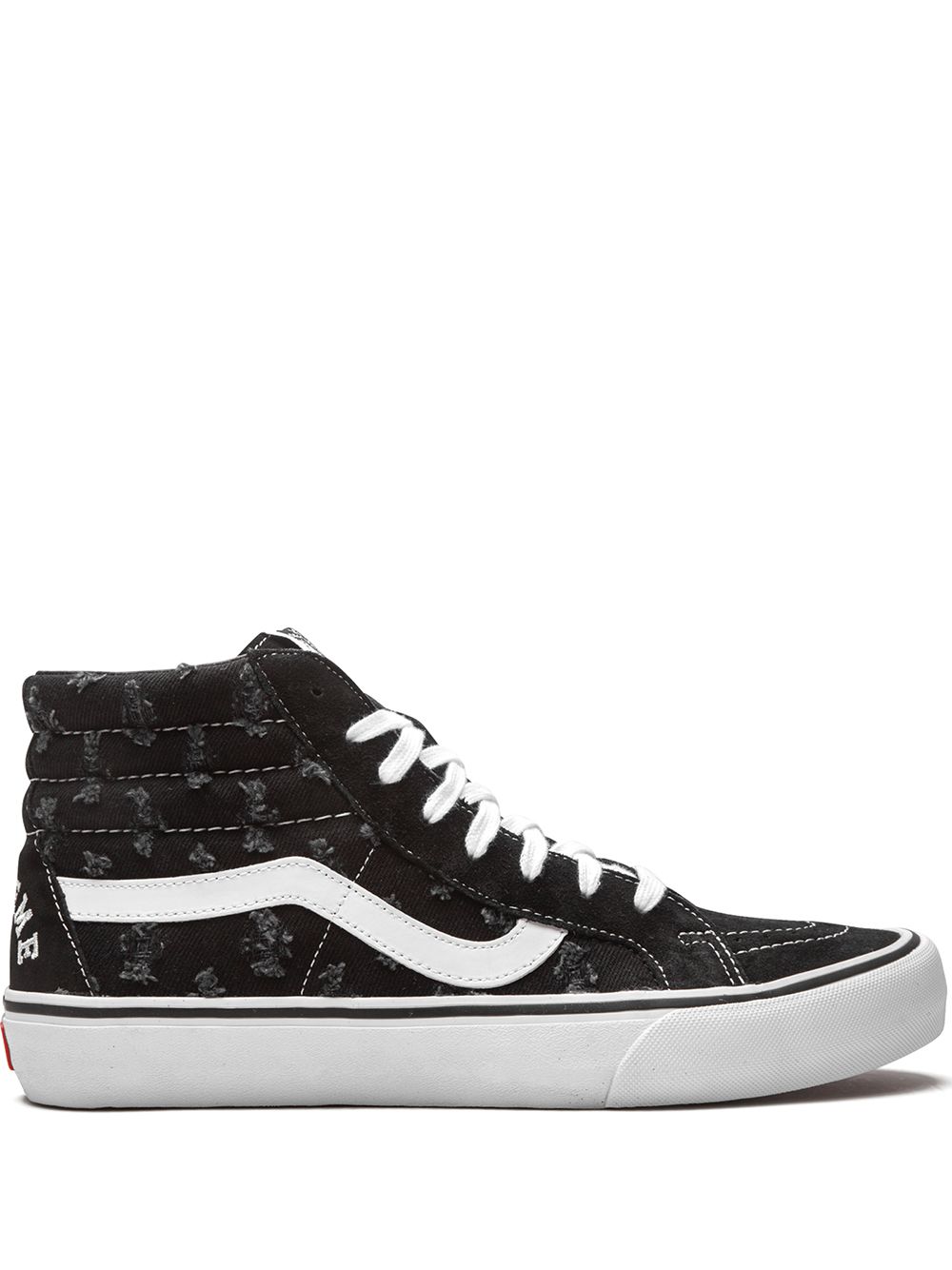 TB Vans x Supreme Sk8-Hi "Hole Punch Denim - Black" sneakers 