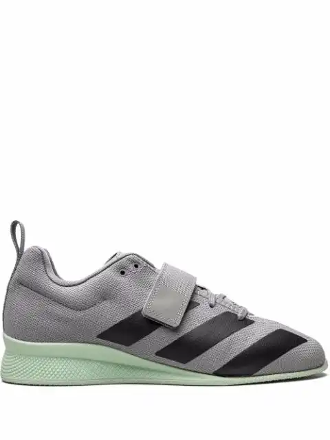 Husky adidas Adipower Weightlifting 2 "Grey Three Core Black Green TI" sneakers 