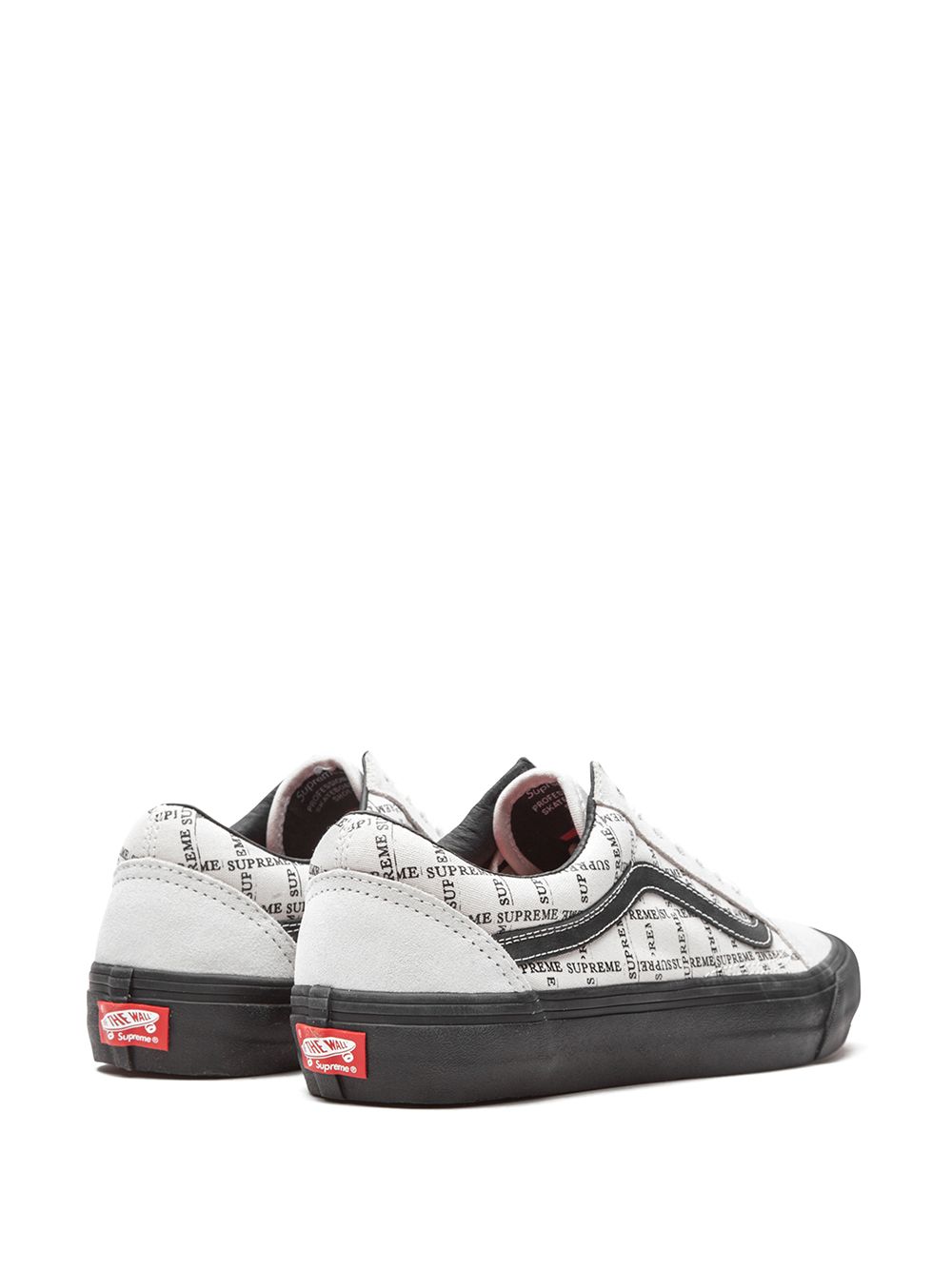 TB Vans x Supreme Old Skool Pro "Grid White" sneakers 