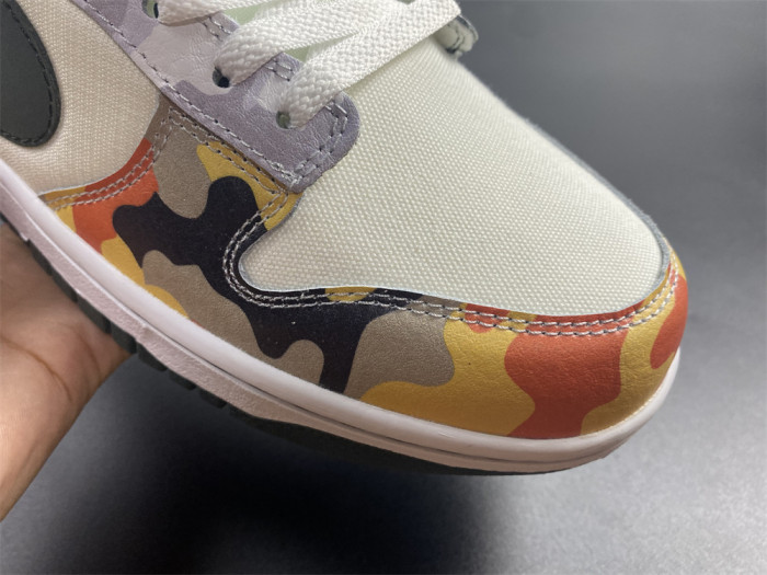 KICKWHO Nike Dunk Low SE Sail Multi-Camo DH0957-100