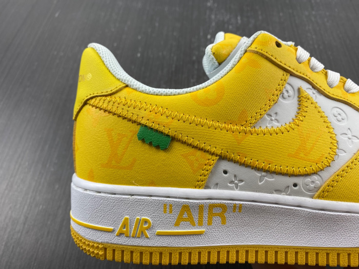 TB Louis Vuitton Nike Air Force 1 Low Yellow