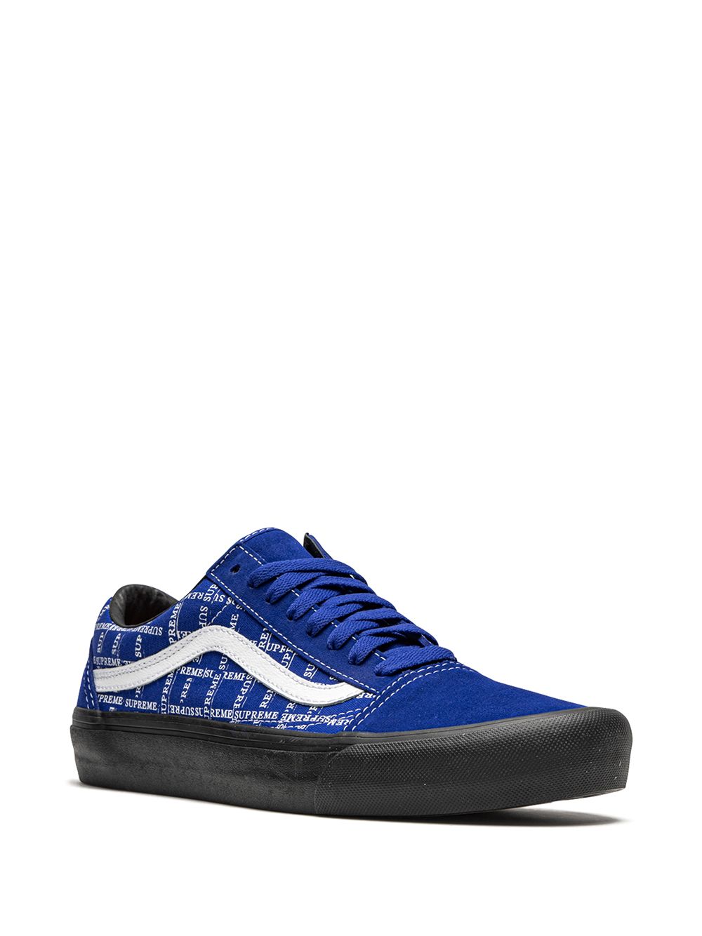 KICKWHO Vans x Supreme Old Skool Pro "Grid Logo - Blue" sneakers 