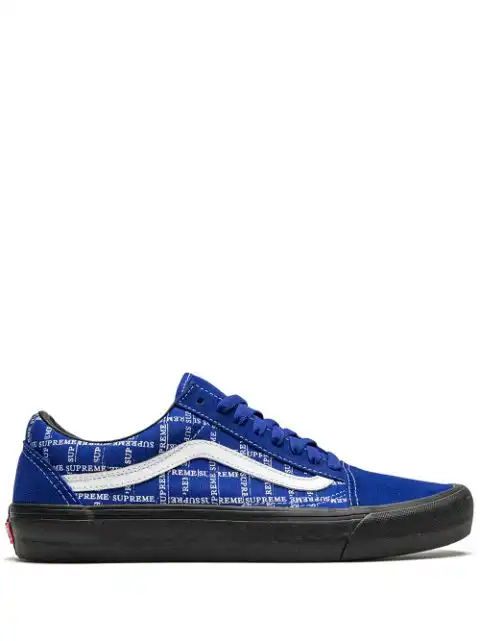 LY Vans x Supreme Old Skool Pro "Grid Logo - Blue" sneakers 