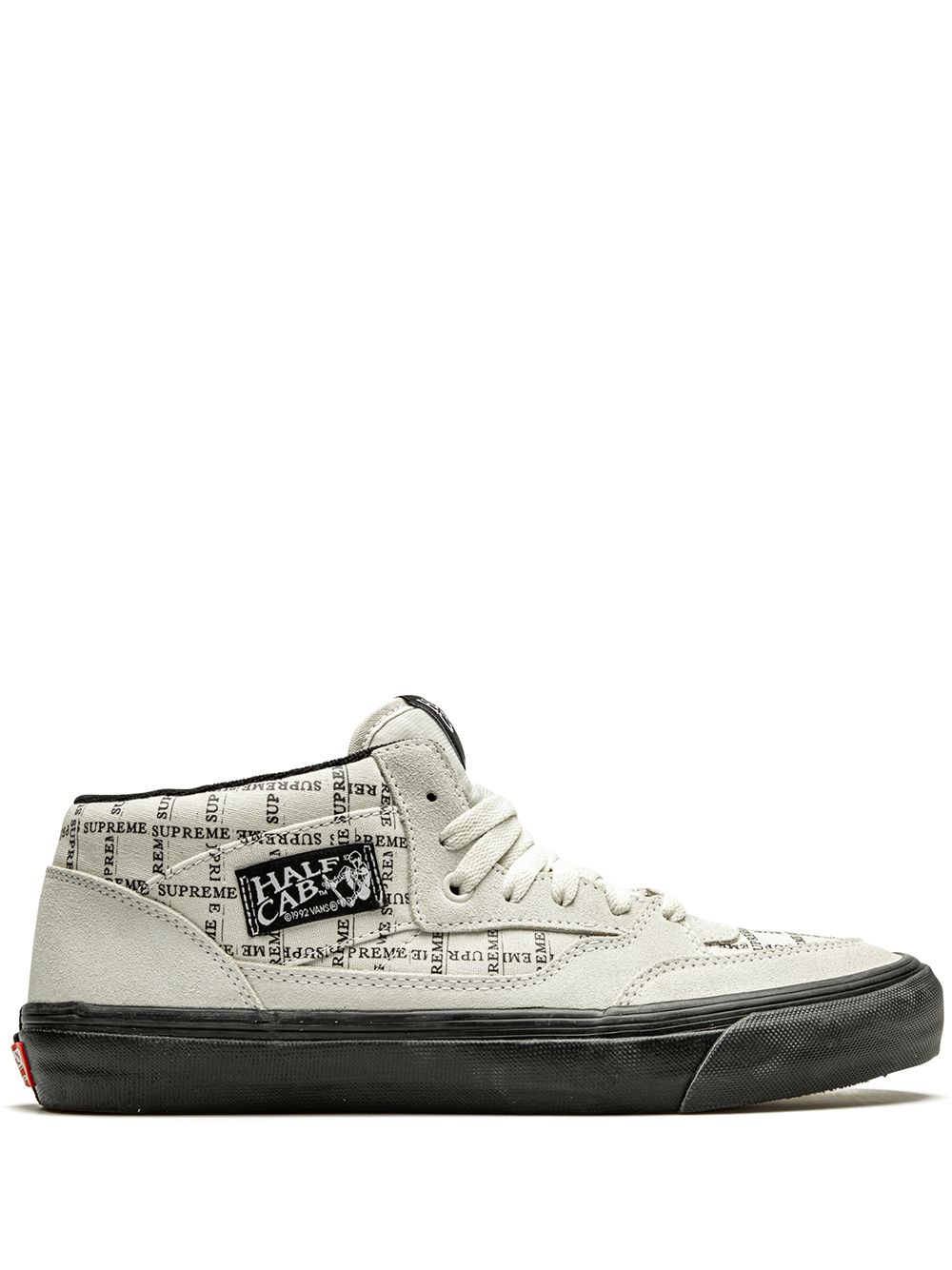 TB Vans x Supreme Half Cab Pro "Grid Logo - White" sneakers 