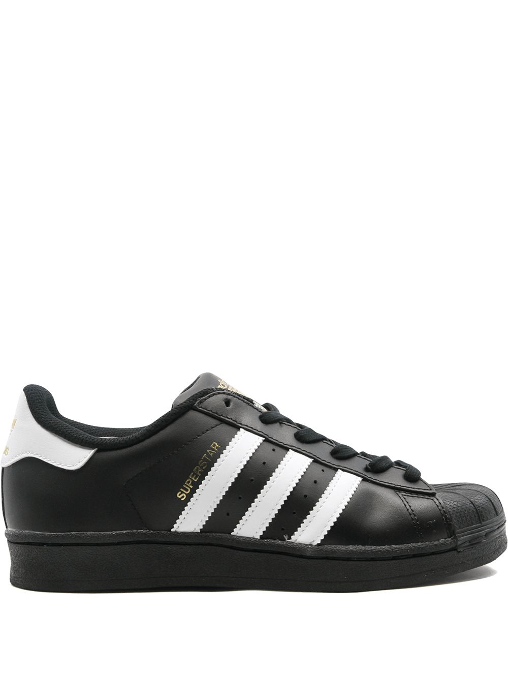 KICKWHO adidas Superstar Foundation "Black White" sneakers 