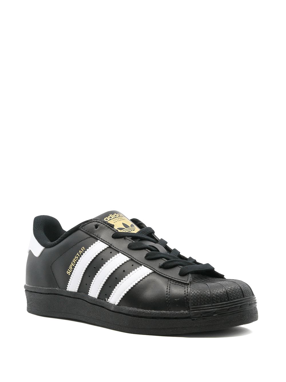 KICKWHO adidas Superstar Foundation "Black White" sneakers 