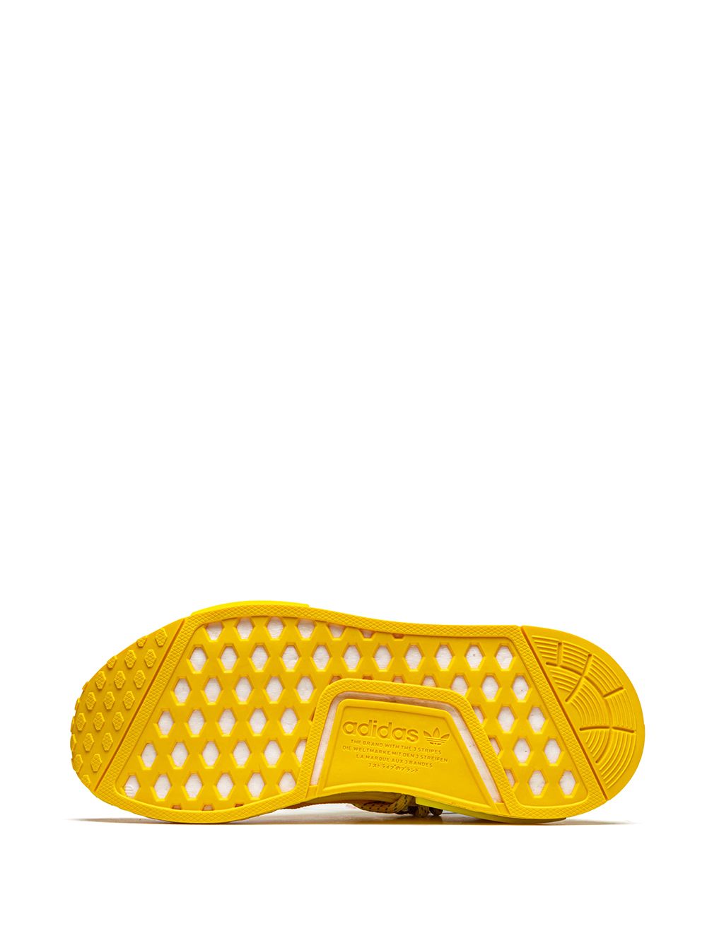 KICKWHO adidas x Pharrell Hu NMD "Bold Gold Yellow" sneakers 