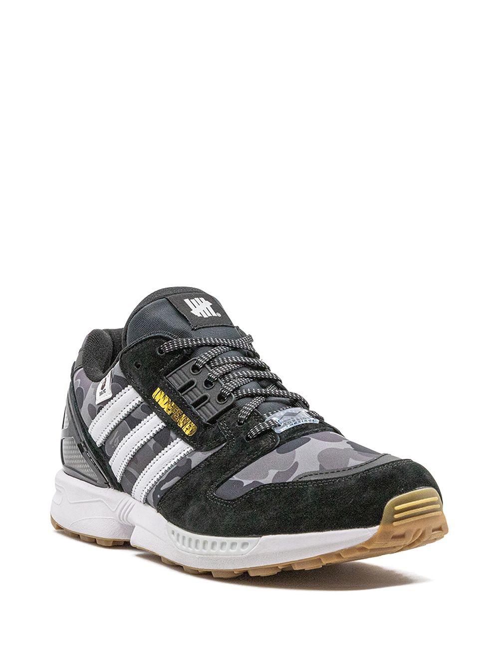 TB adidas x Bape x Undefeated ZX 8000 "Black" sneakers 