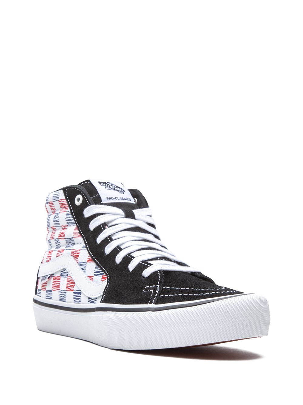 TB Vans Sk8-Hi "Sketched Checkerboard" sneakers 