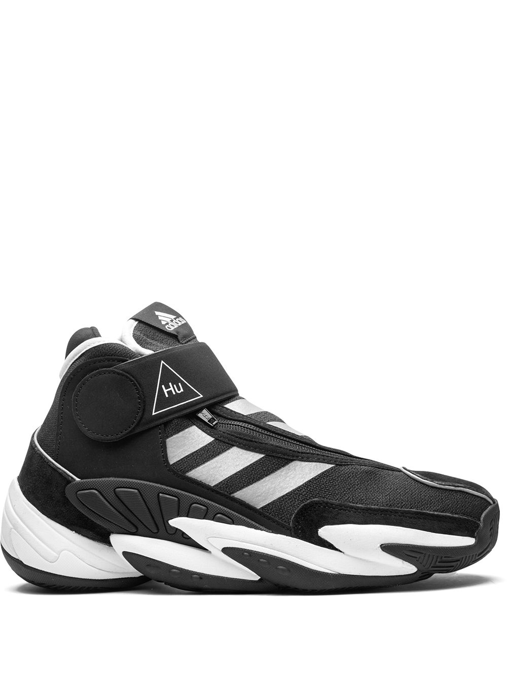 KICKWHO adidas CRAZY BYW HU "Core Black Silver Metallic Clo" sneakers 