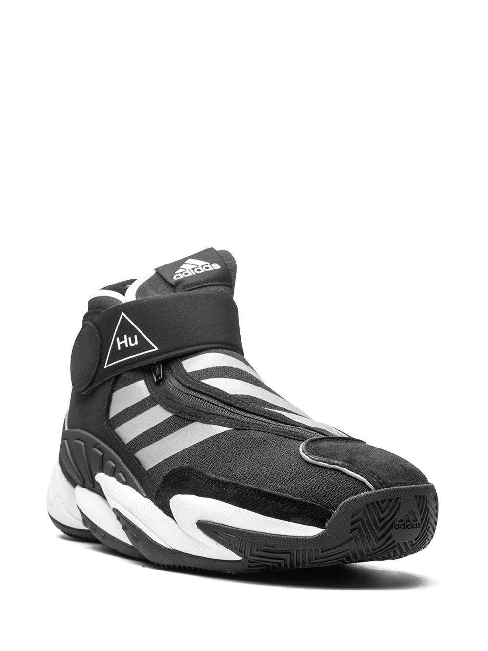 KICKWHO adidas CRAZY BYW HU "Core Black Silver Metallic Clo" sneakers 