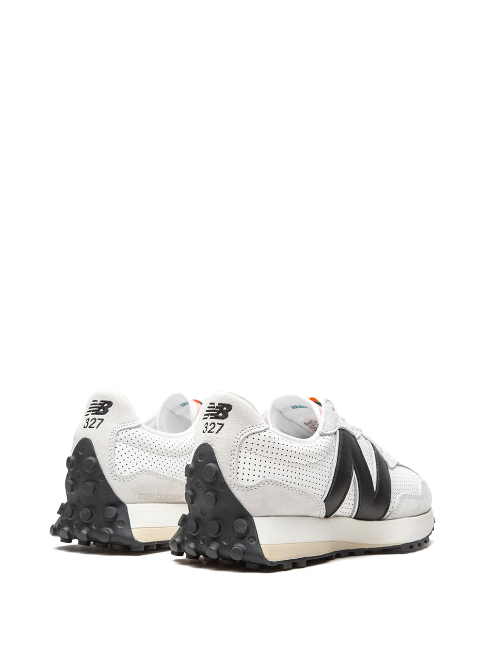 KICKWHO New Balance x Casablanca 327 "White Black" sneakers 