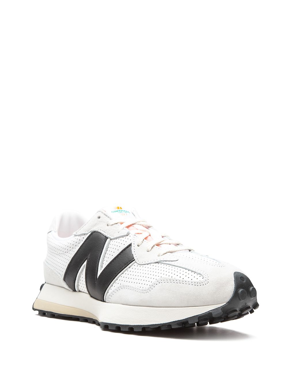 KICKWHO New Balance x Casablanca 327 "White Black" sneakers 