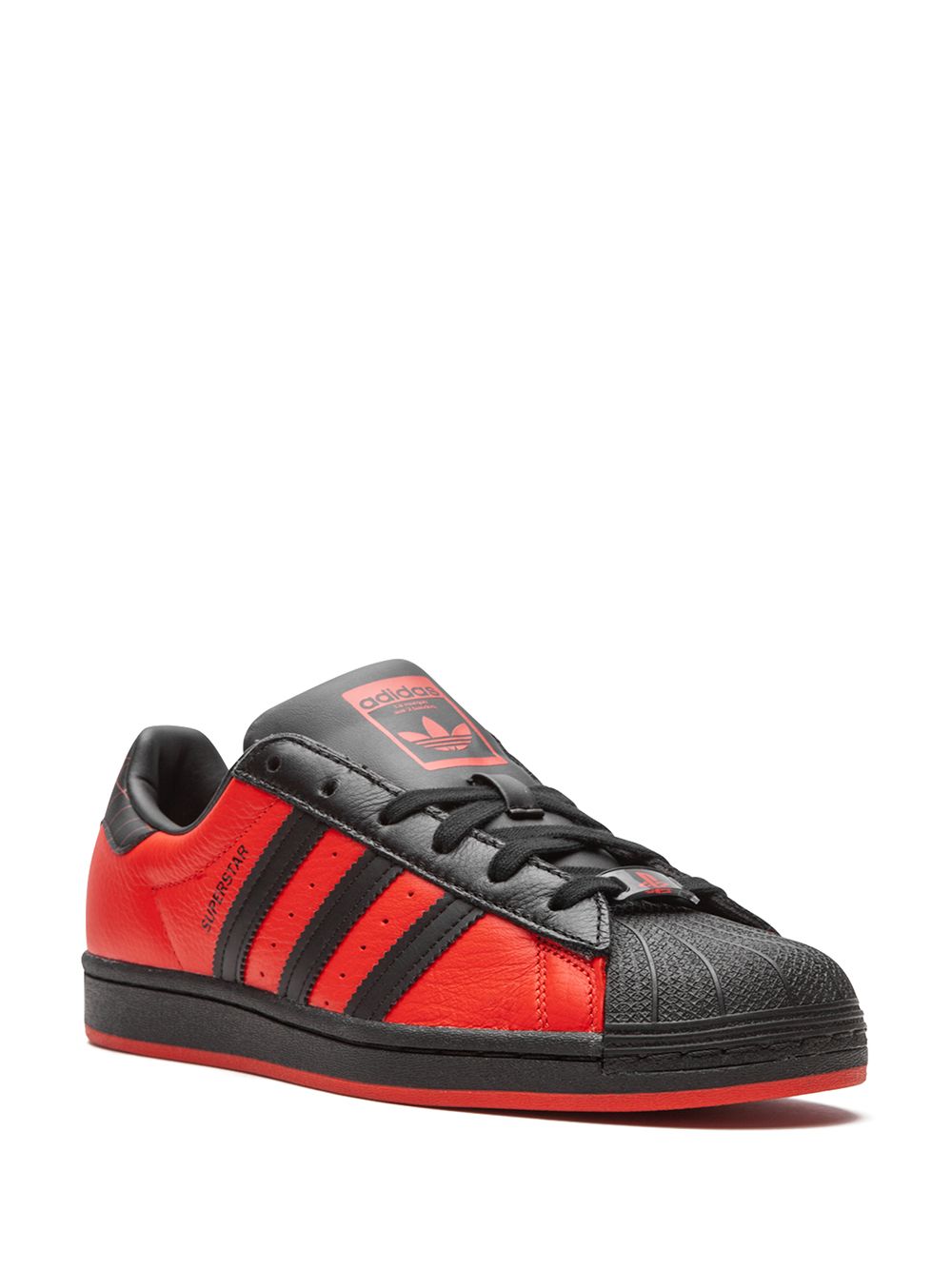 KICKWHO adidas x Miles Morales Superstar J "Spider-Man" sneakers 