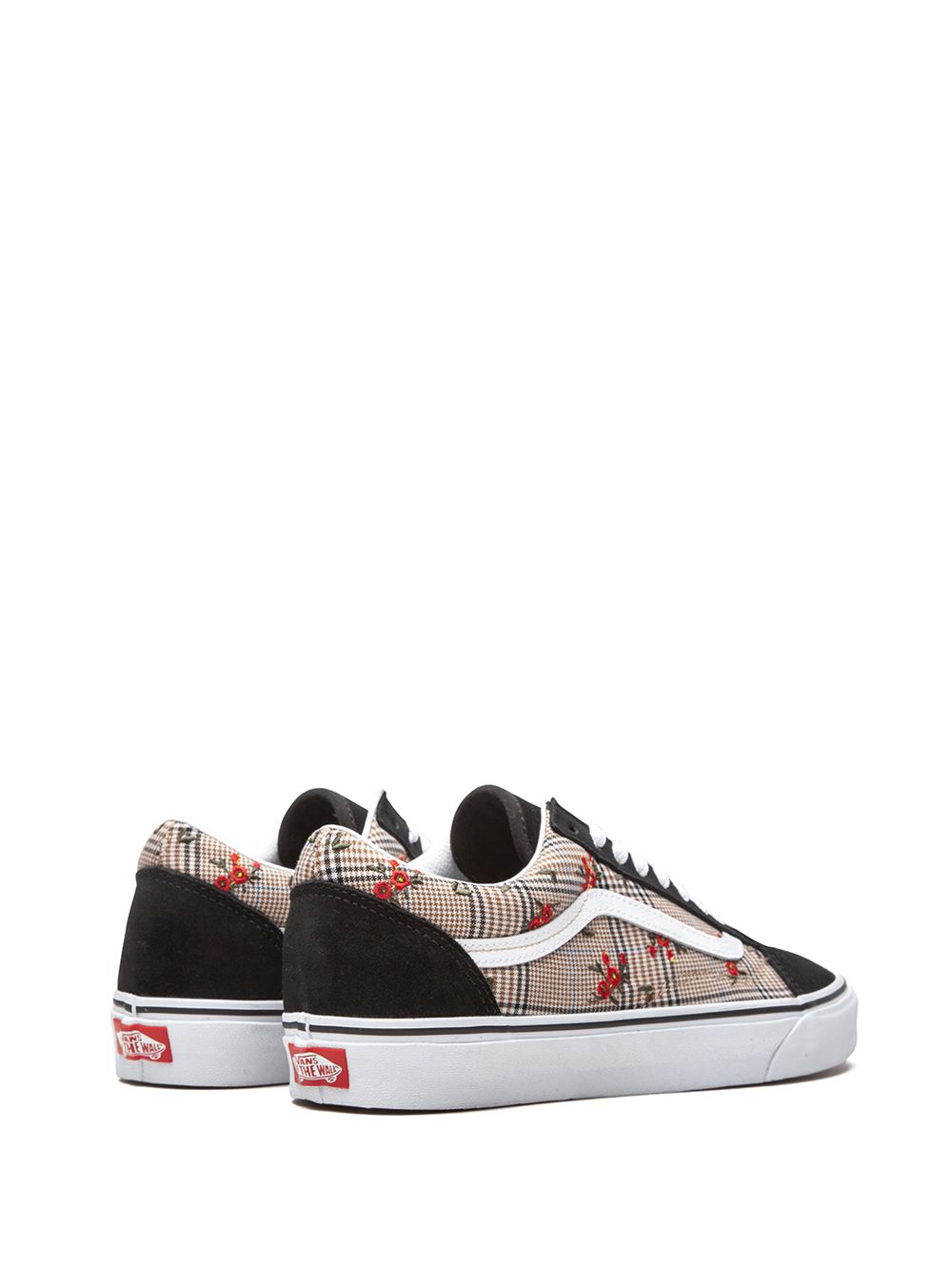 TB Vans Old Skool "Glen Plaid Floral" sneakers 