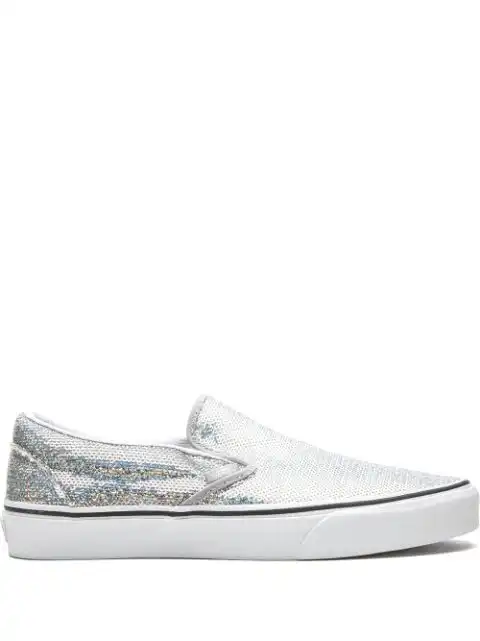 LY Vans Classic Slip-On "Micro Sequins" sneakers 