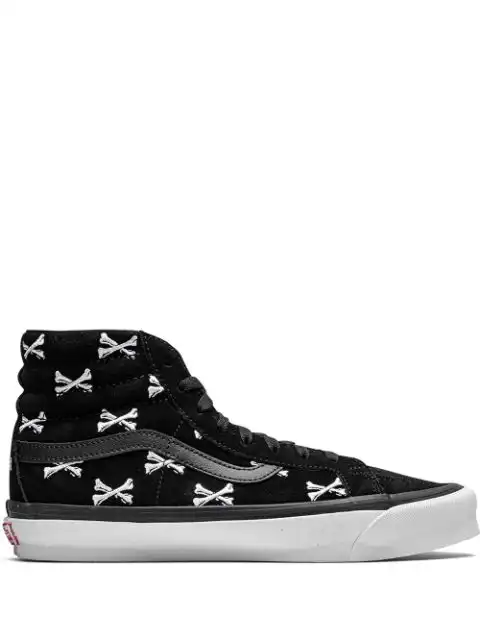 LY Vans x WTAPS Sk8-Hi "Bones Black" sneakers 