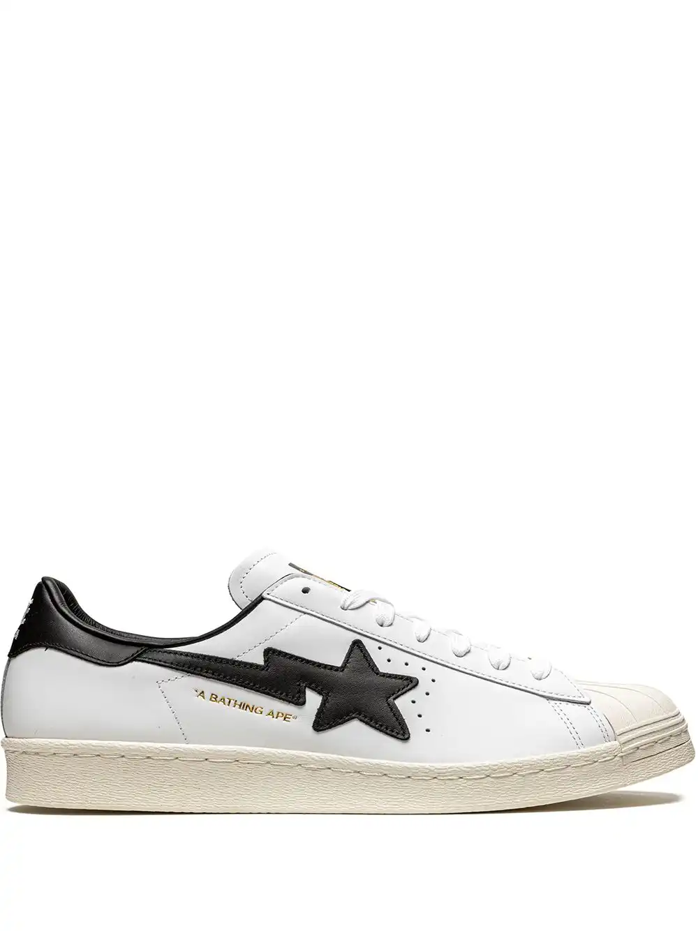 Cheap adidas x Bapte Superstar 80s ''White Black'' sneakers 