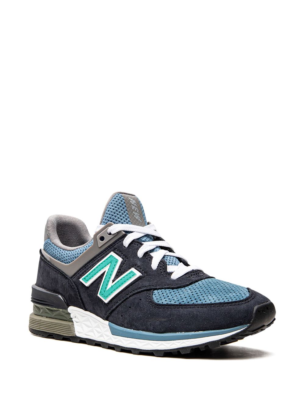 KICKWHO New Balance MS574 panelled sneakers 