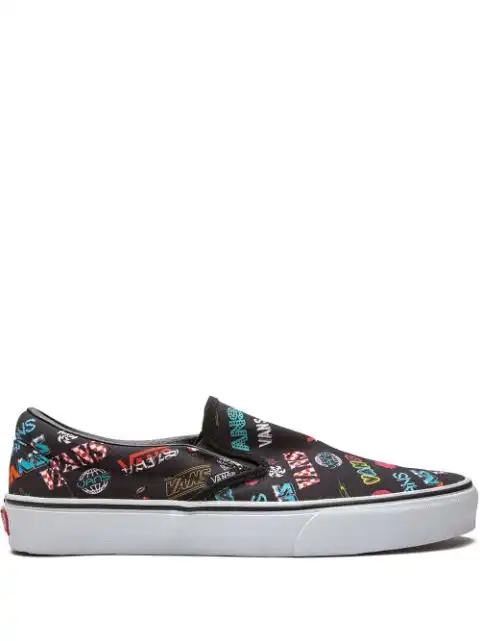 LY Vans Slip-On "Graffiti" sneakers 