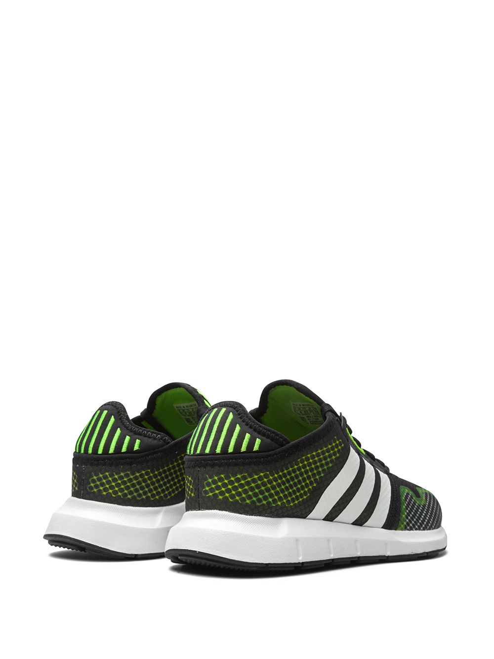 TB adidas Swift Run X "Black Solar Green" sneakers 