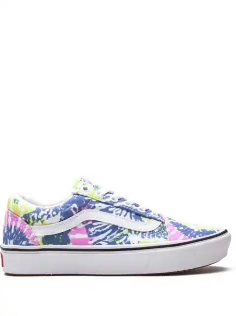 LY Vans ComfyCush Old Skool "Tie-Dye" sneakers 