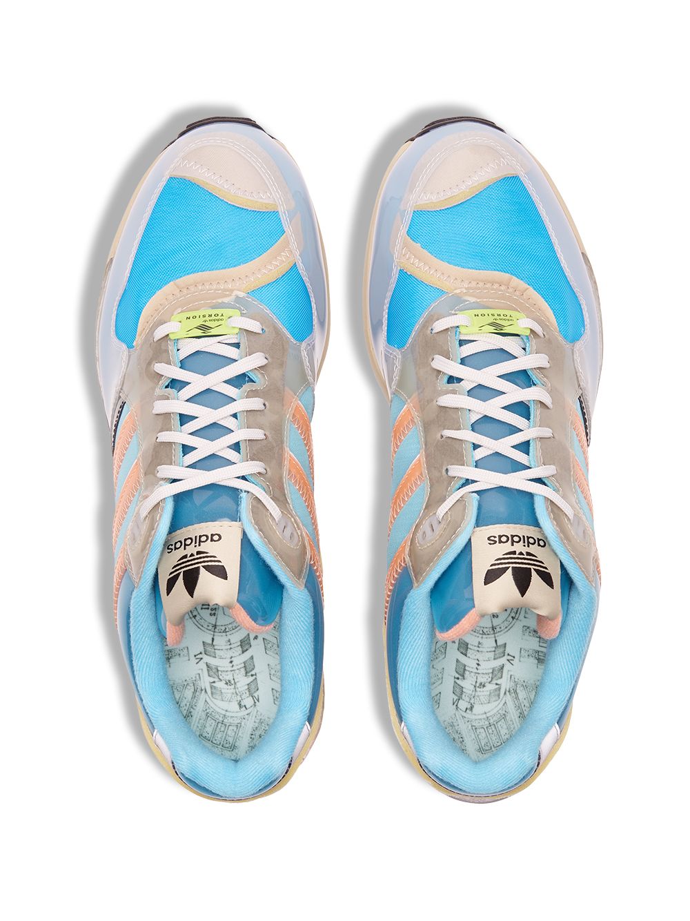 KICKWHO adidas XZ 0006 X-Ray Inside Out low-top sneakers 