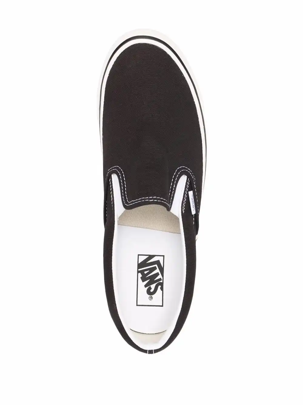 Cheap Husky Vans UA slip-on canvas sneakers 