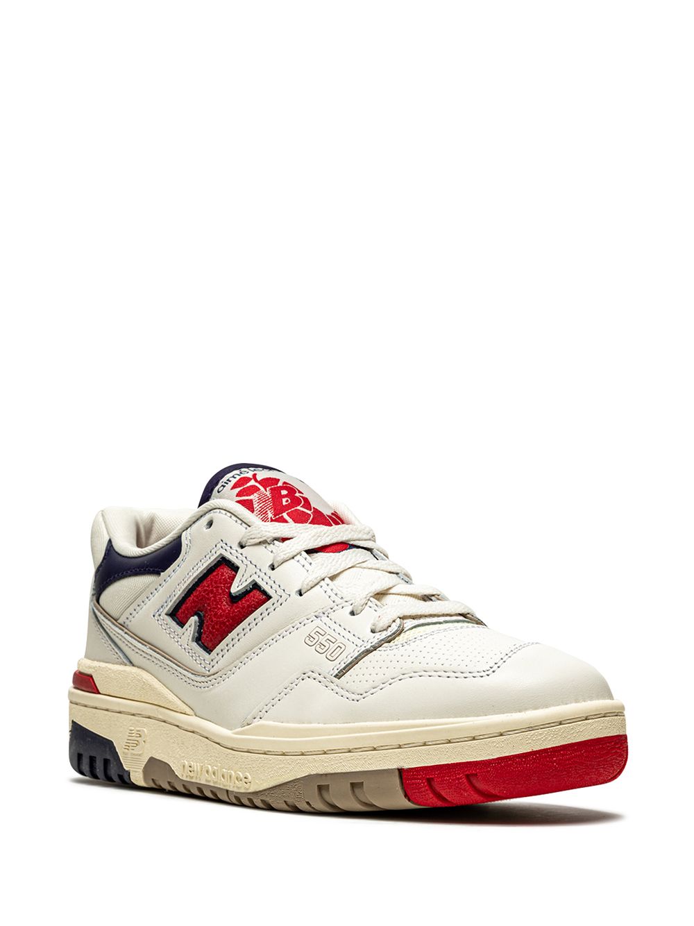 KICKWHO New Balance x Aimé Leon Dore 550 "White Navy Red" sneakers 