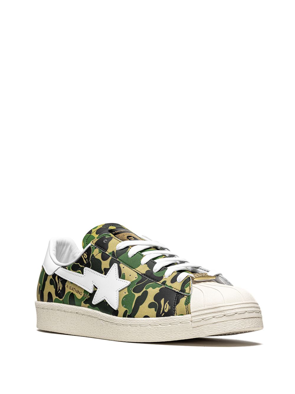 TB adidas x Bape Superstar ''Green Camo'' sneakers 