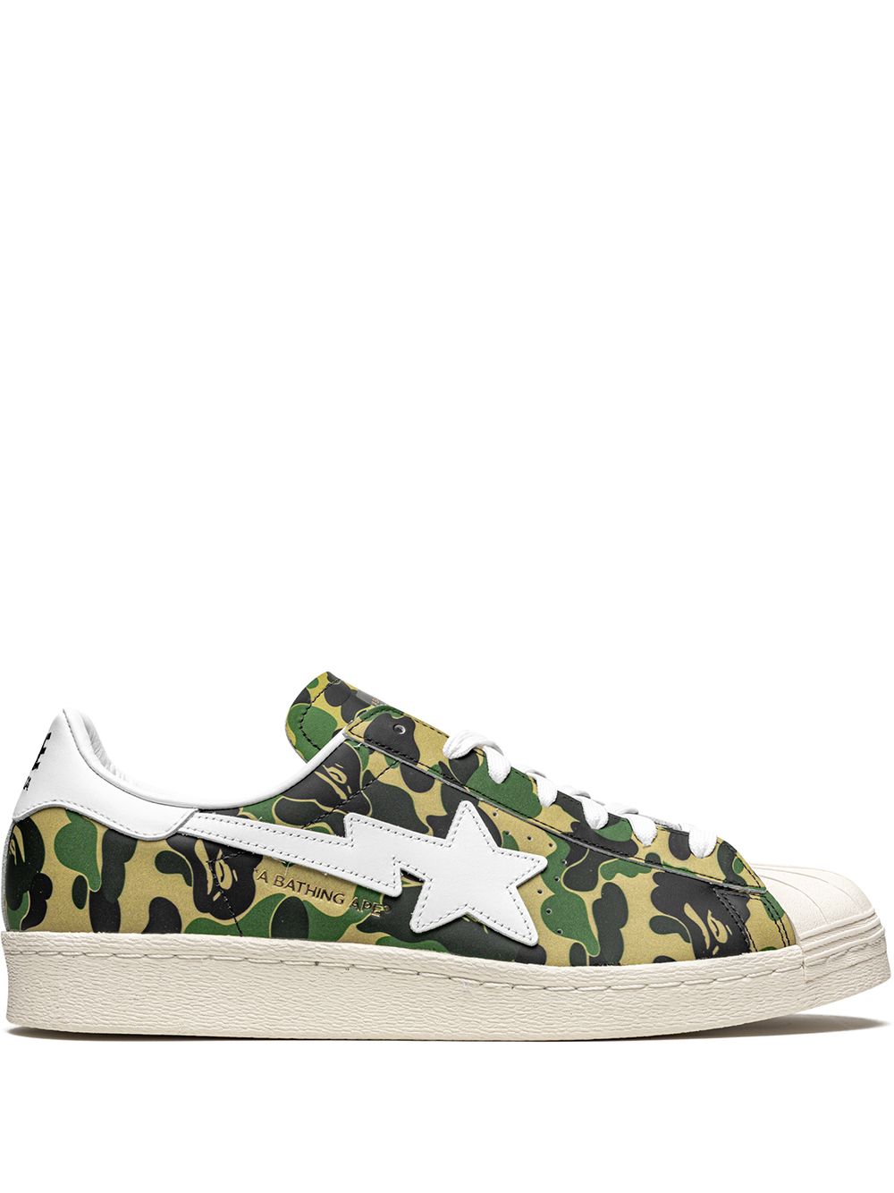 TB adidas x Bape Superstar ''Green Camo'' sneakers 