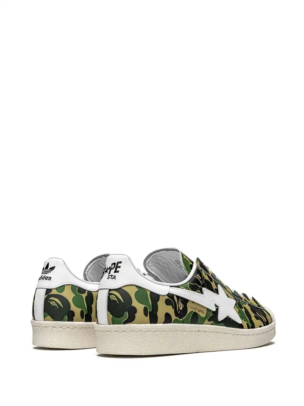 Cheap adidas x Bape Superstar ''Green Camo''  