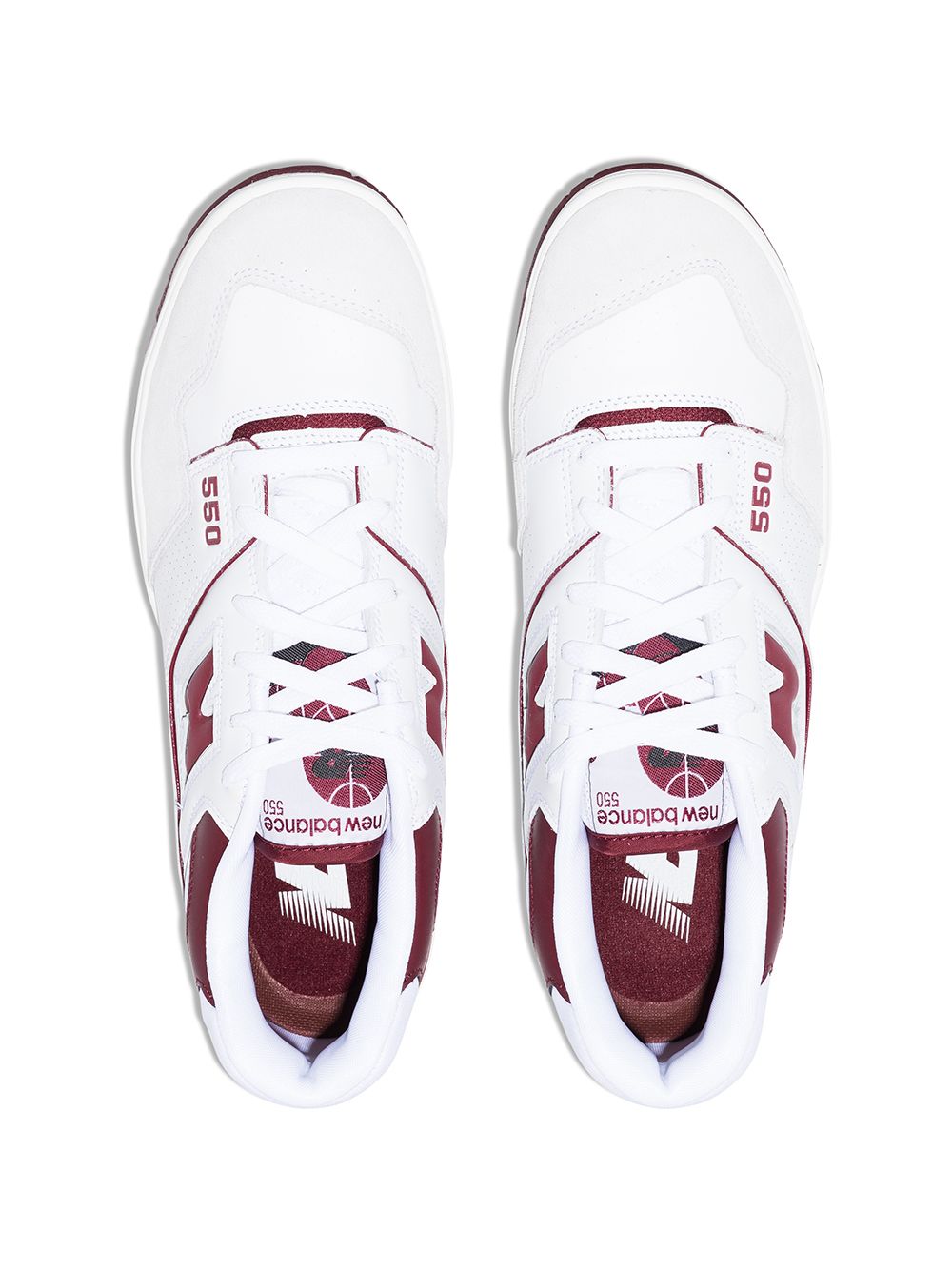 KICKWHO New Balance 550 "Burgundy" low-top sneakers 