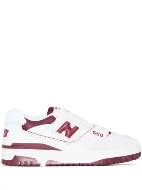 LY New Balance 550 "Burgundy" low-top sneakers 