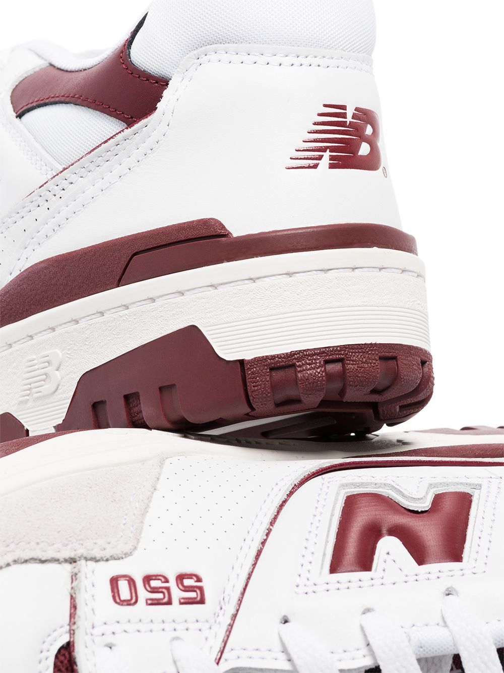 KICKWHO New Balance 550 "Burgundy" low-top sneakers 