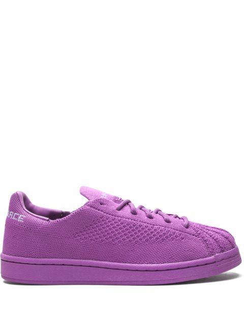 KICKWHO adidas x Pharrell x Superstar Primeknit "Purple" sneakers 